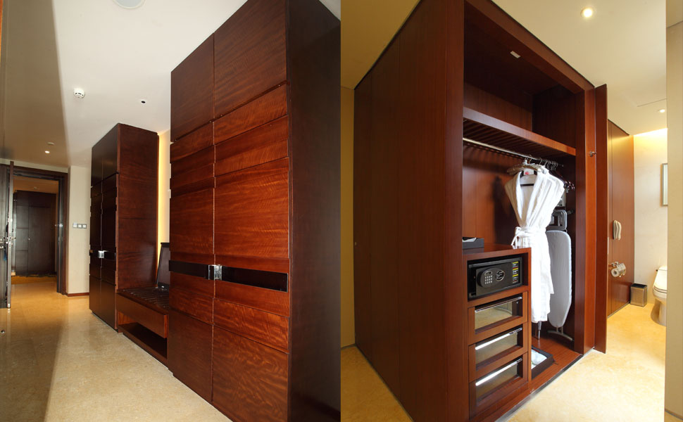 選擇定實木定制衣柜需要注意的細節