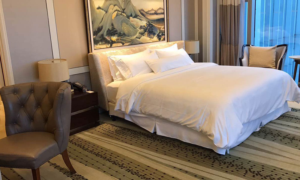 中山五星級酒店家具定制，高檔酒店套房家具圖片